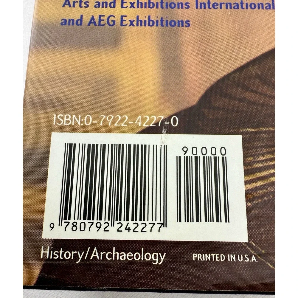 Tutankhamun & Golden Age‎ of Pharaohs Nat Geo Catalog w/ DVD 2005
